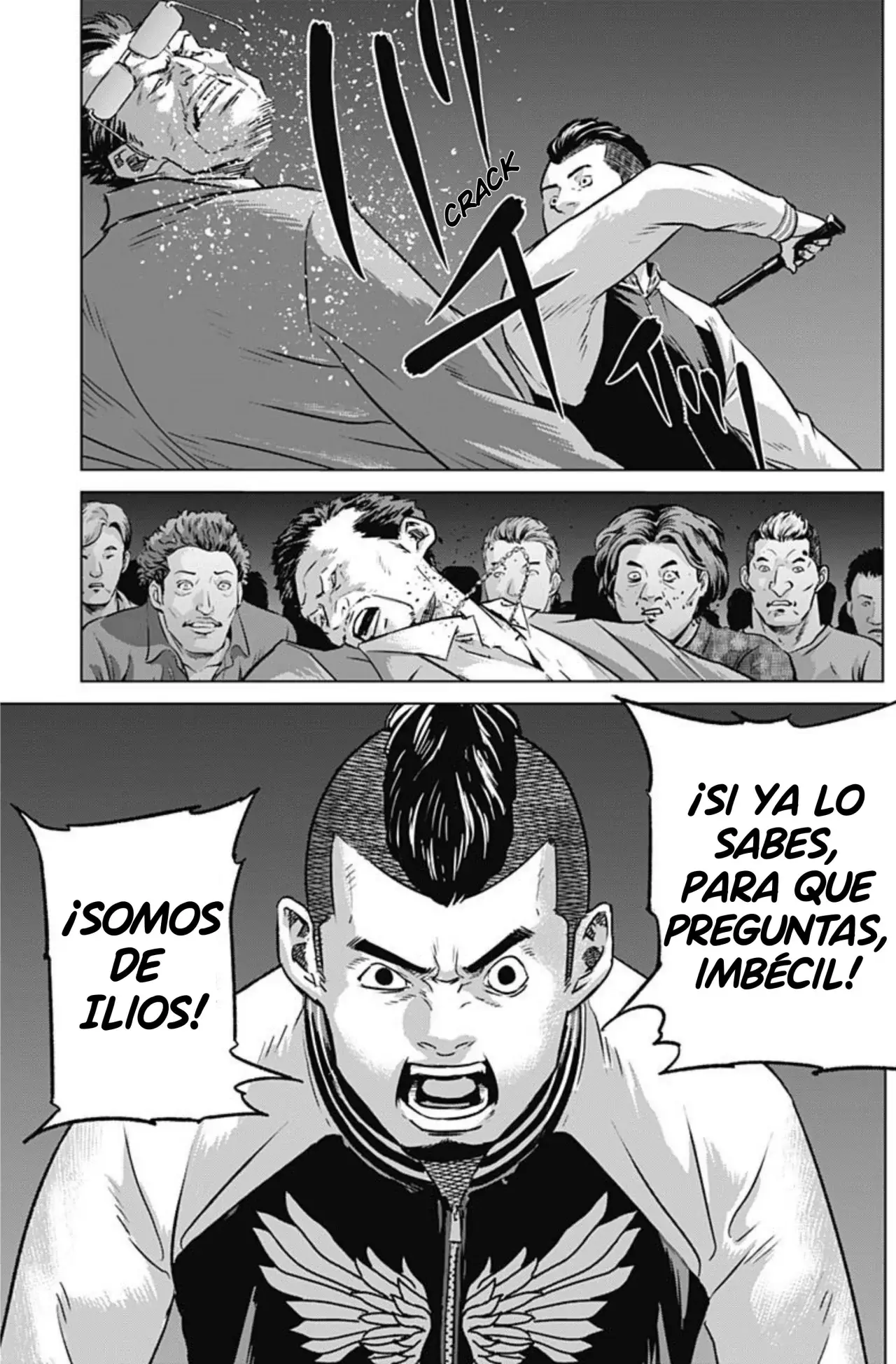 Ilios Capitulo 67: Serpiente, león, cabra, águila y gorila página 3