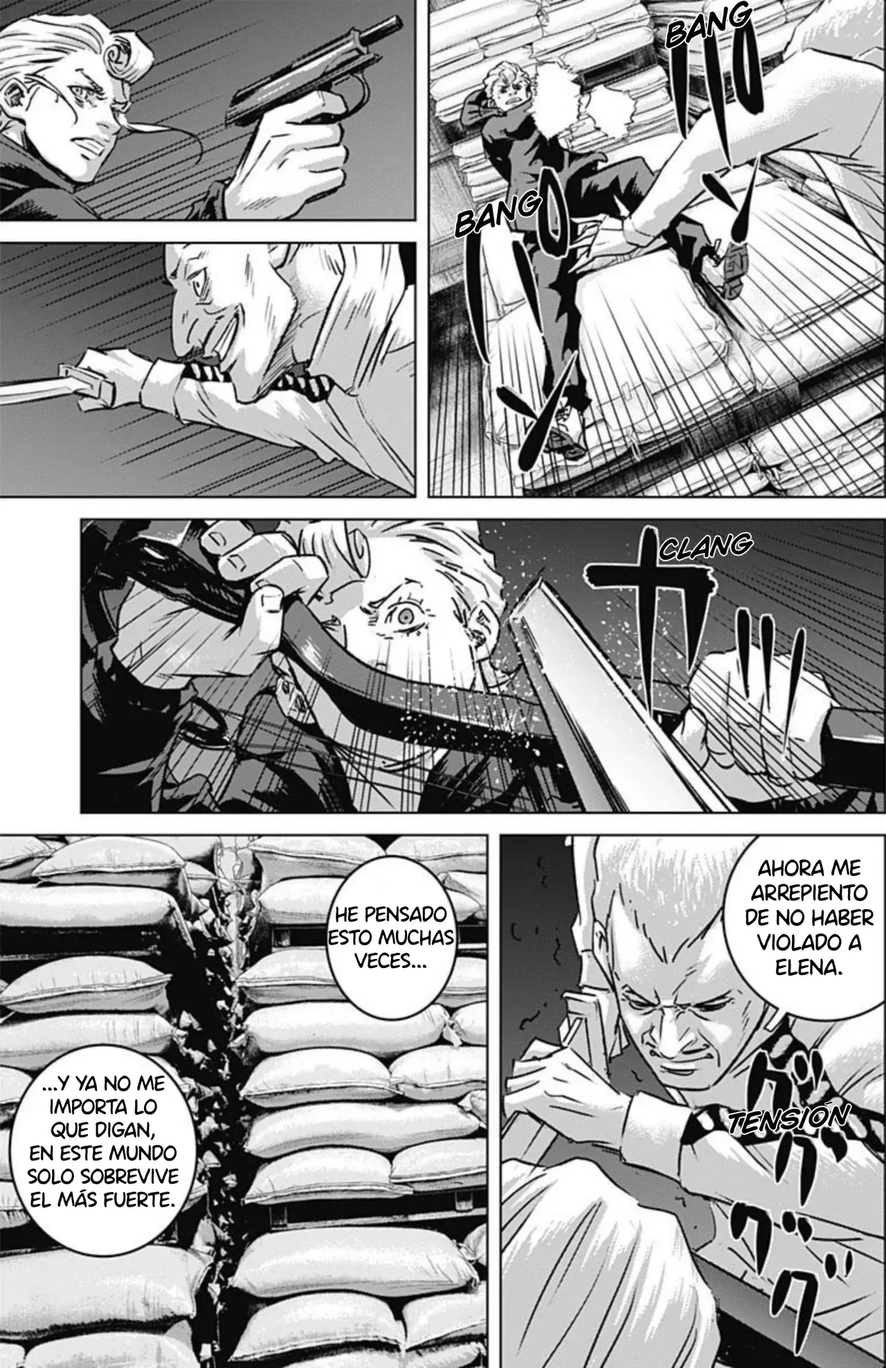 Ilios Capitulo 67: Serpiente, león, cabra, águila y gorila página 9