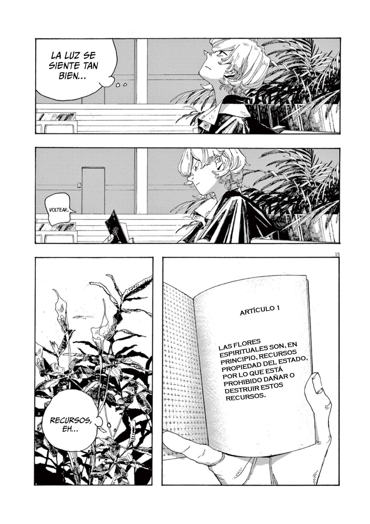 Fool's Night Capitulo 4: Empleado provisional especial página 15