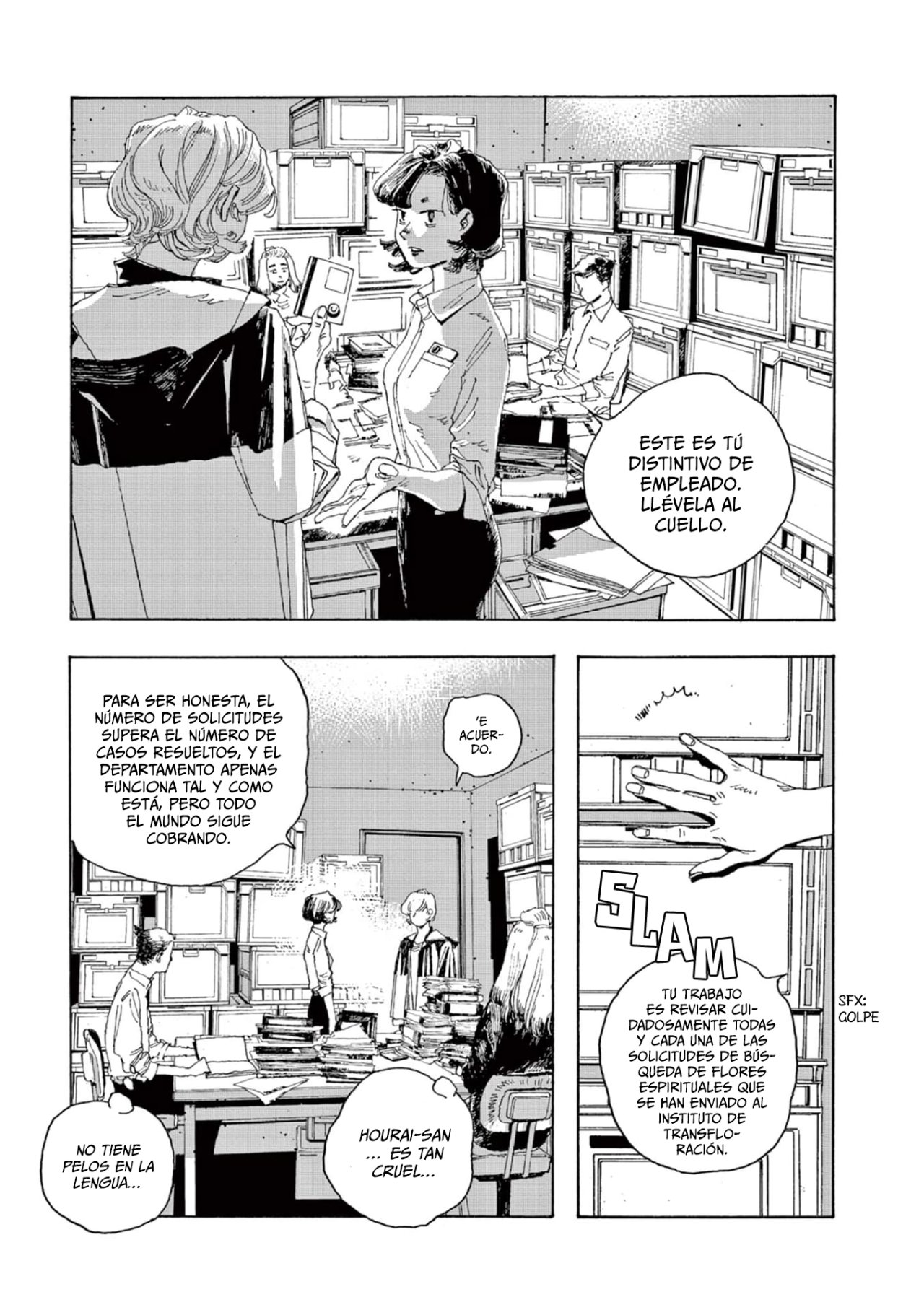 Fool's Night Capitulo 4: Empleado provisional especial página 6
