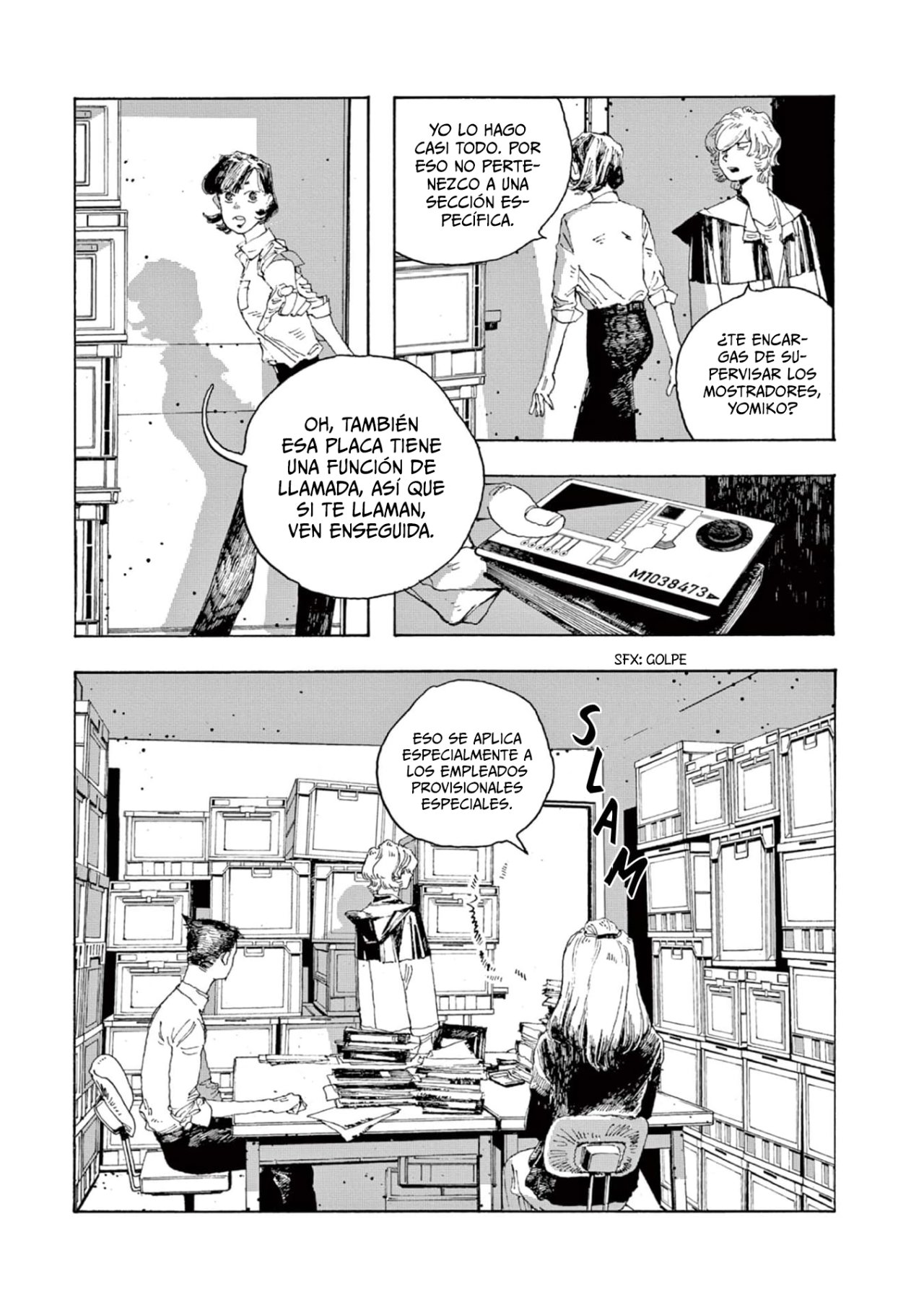 Fool's Night Capitulo 4: Empleado provisional especial página 8