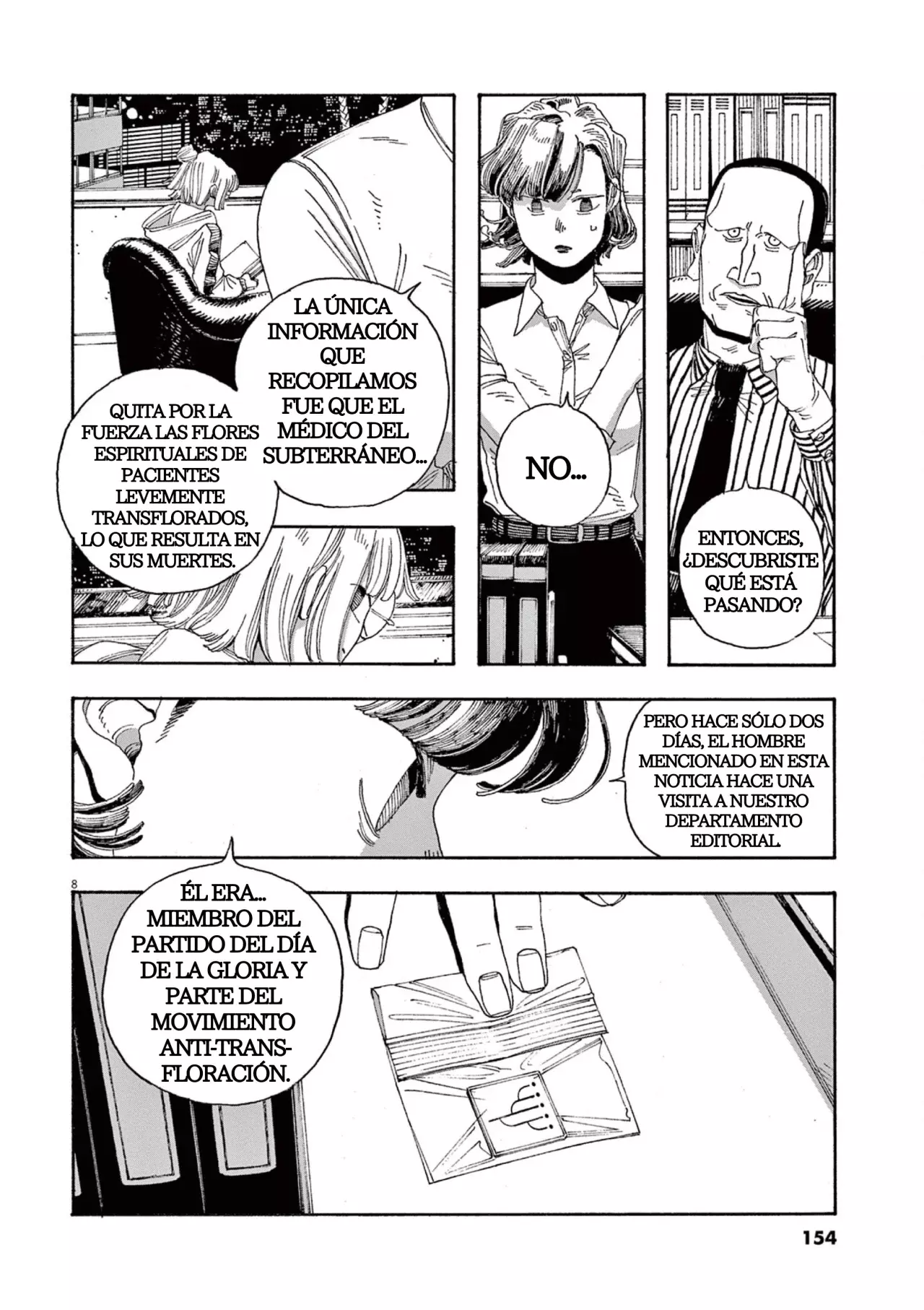 Fool's Night Capitulo 43: Los Hombres Muertos no Cuentan Cuentos página 8