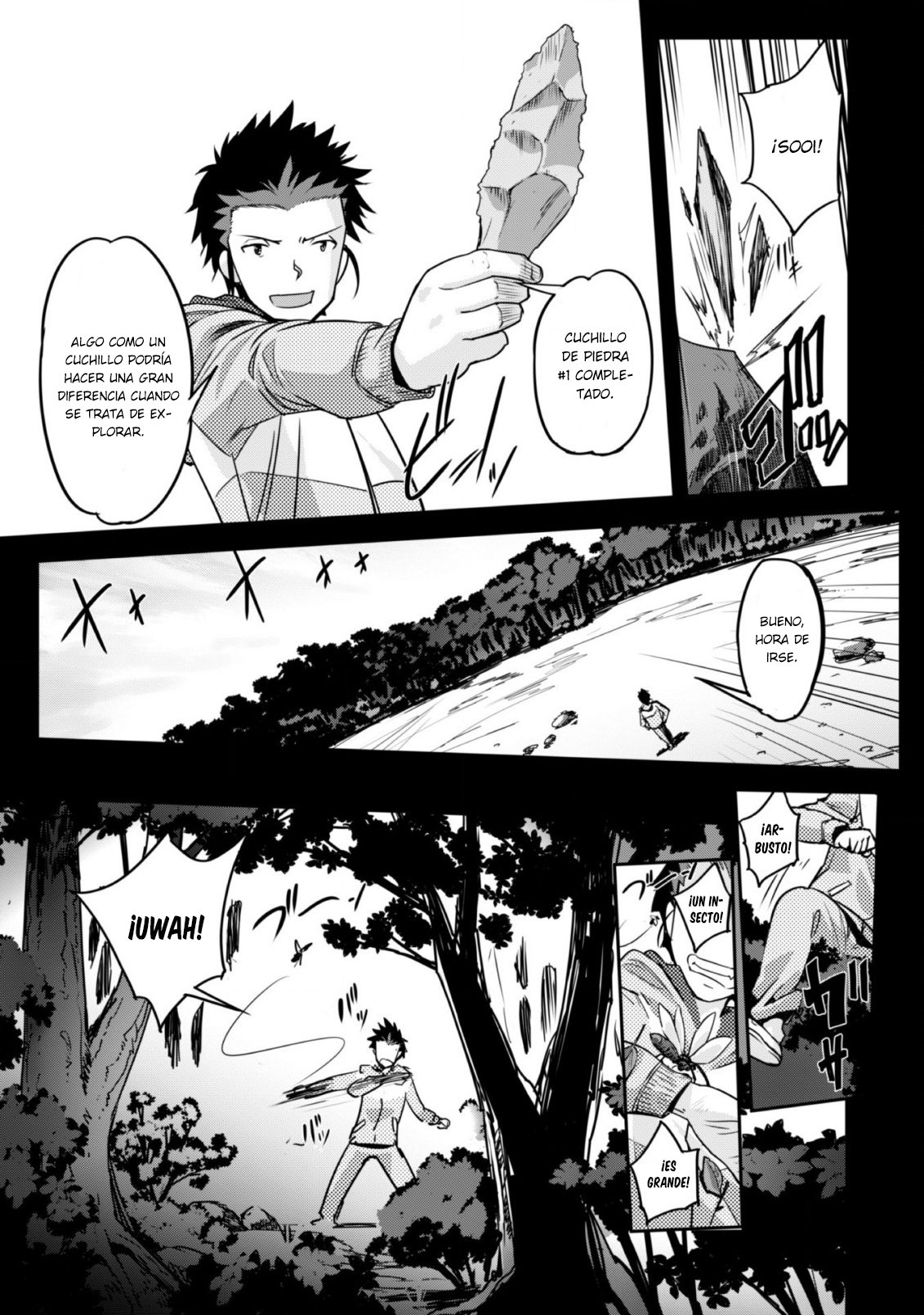 Goshujinsama to Yuku Isekai Survival! Capitulo 1 página 12