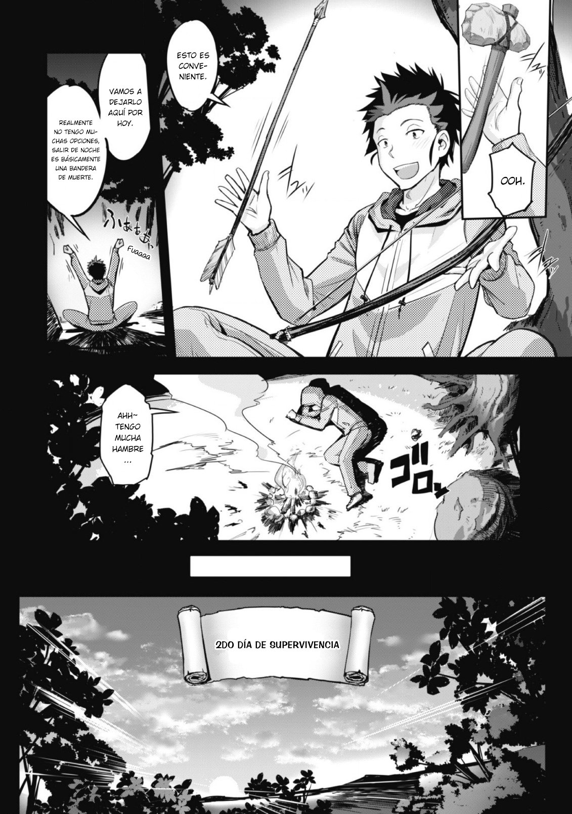 Goshujinsama to Yuku Isekai Survival! Capitulo 1 página 22