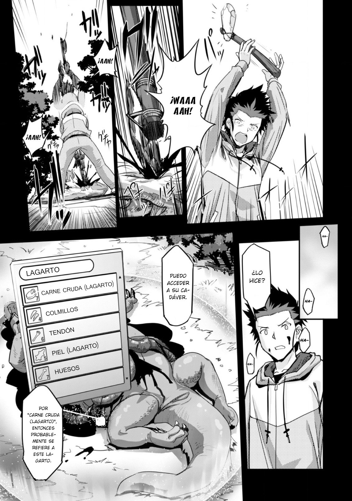 Goshujinsama to Yuku Isekai Survival! Capitulo 1 página 30