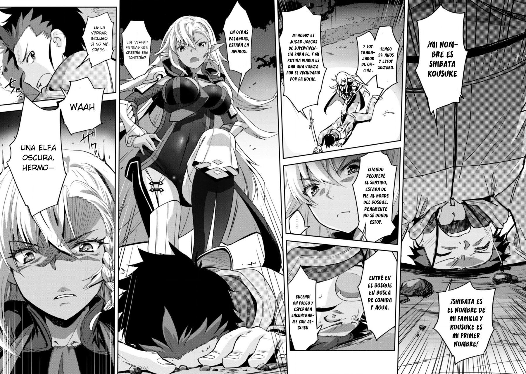 Goshujinsama to Yuku Isekai Survival! Capitulo 1 página 5