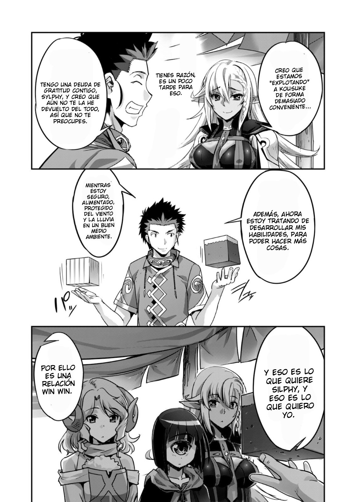 Goshujinsama to Yuku Isekai Survival! Capitulo 12 página 18