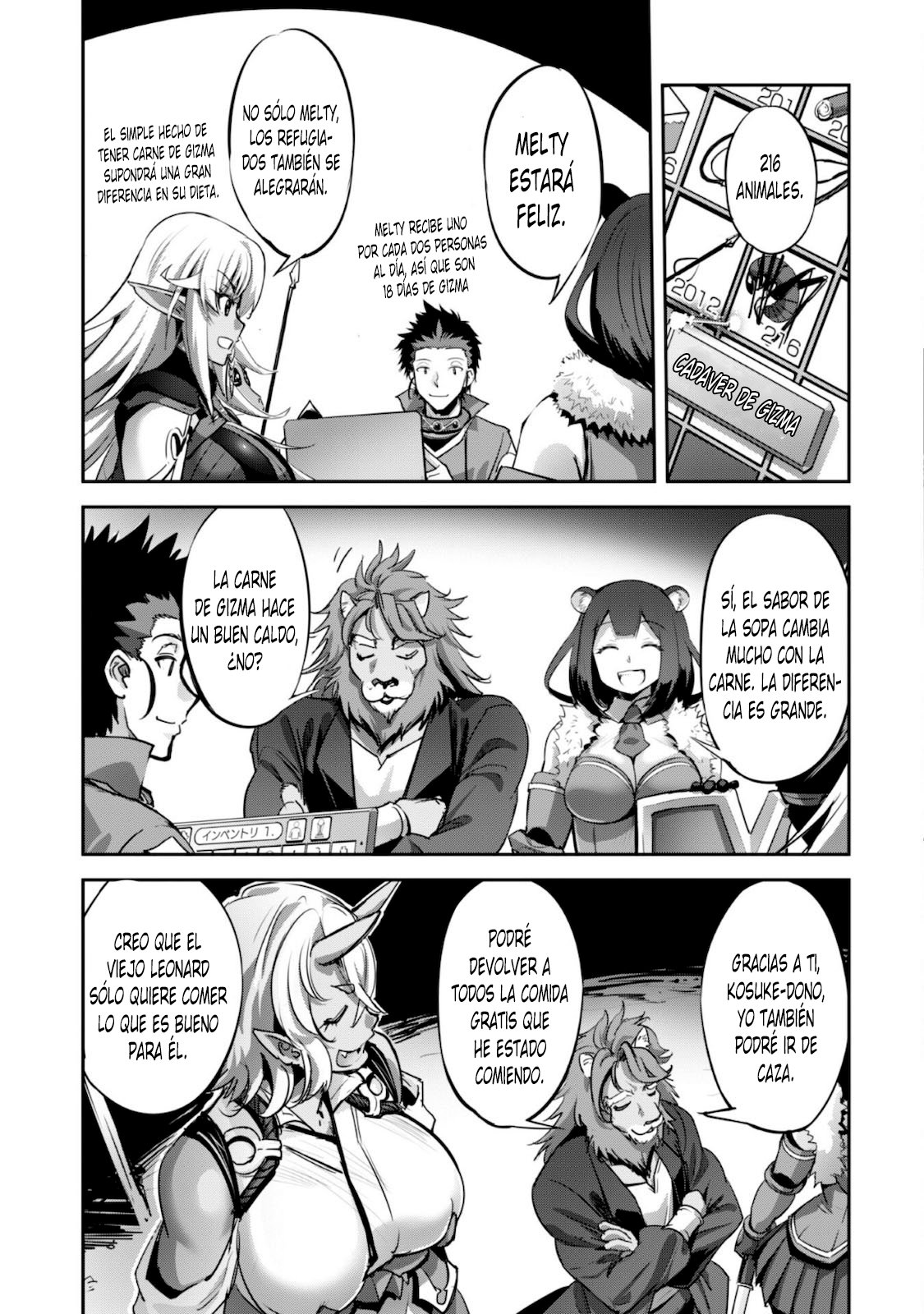 Goshujinsama to Yuku Isekai Survival! Capitulo 17 página 24