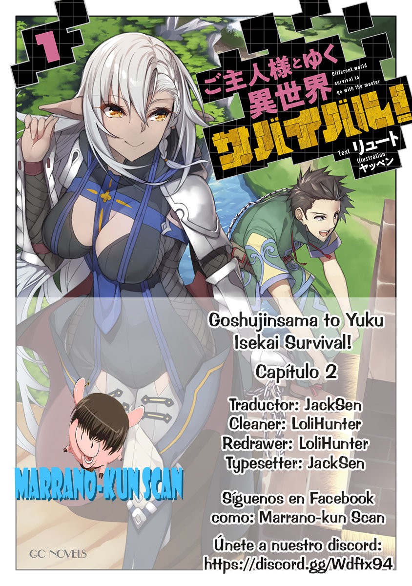 Goshujinsama to Yuku Isekai Survival! Capitulo 2 página 1