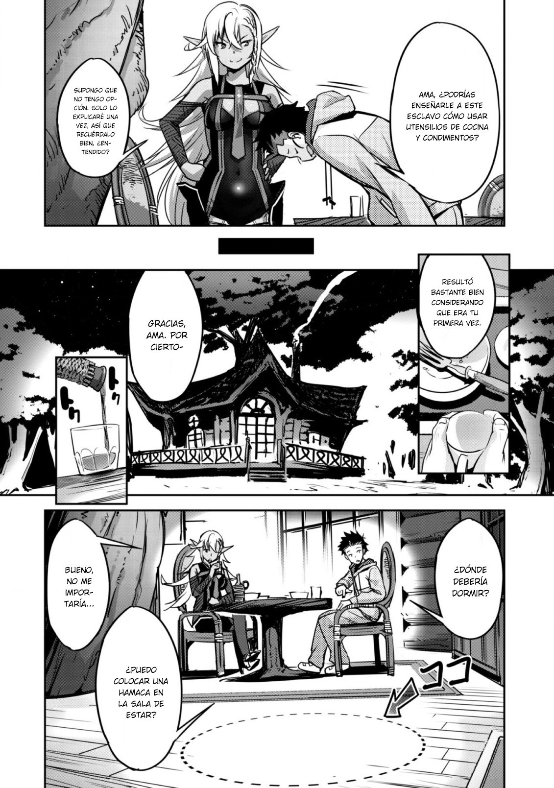 Goshujinsama to Yuku Isekai Survival! Capitulo 2 página 17