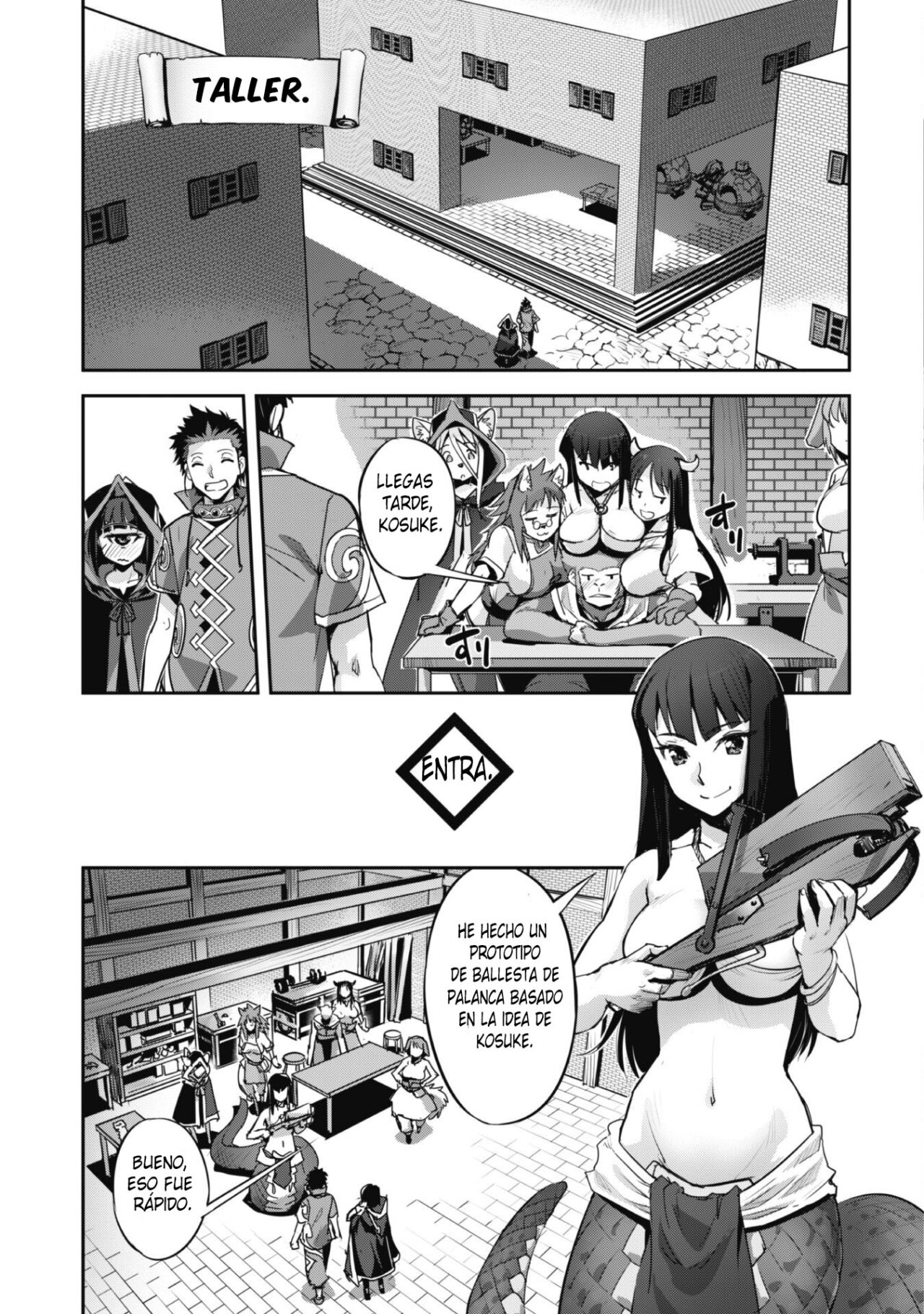 Goshujinsama to Yuku Isekai Survival! Capitulo 26 página 24