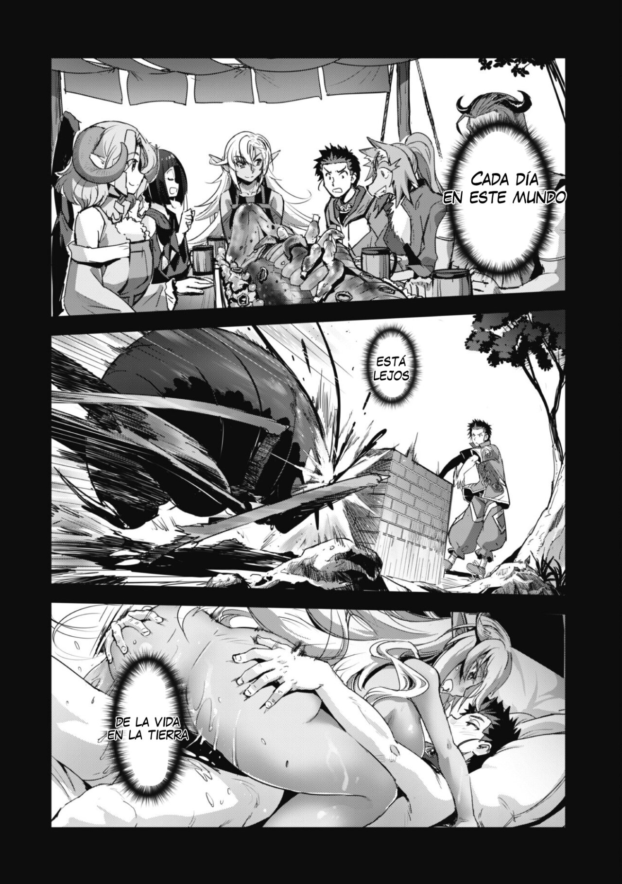 Goshujinsama to Yuku Isekai Survival! Capitulo 30 página 7