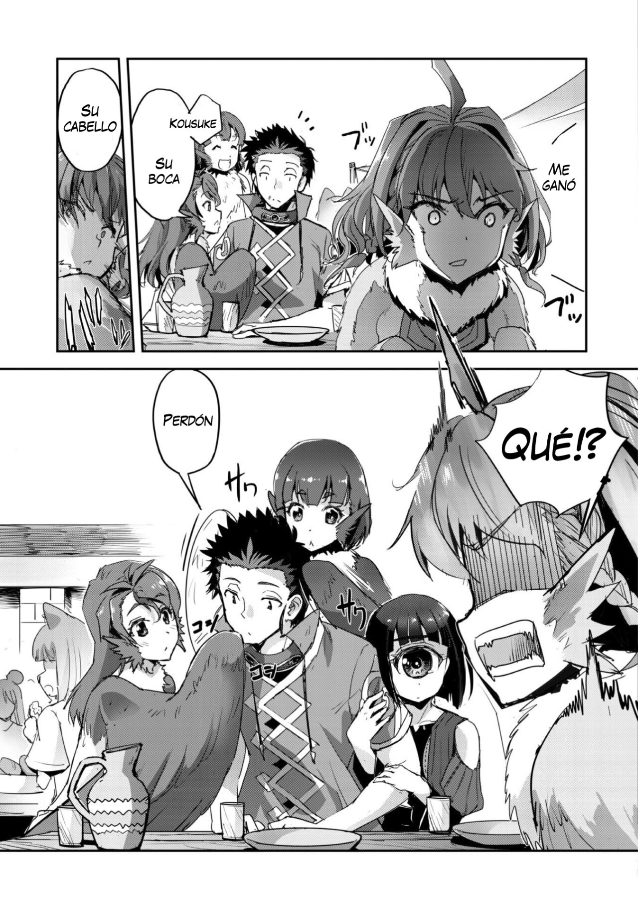 Goshujinsama to Yuku Isekai Survival! Capitulo 31.5 página 9