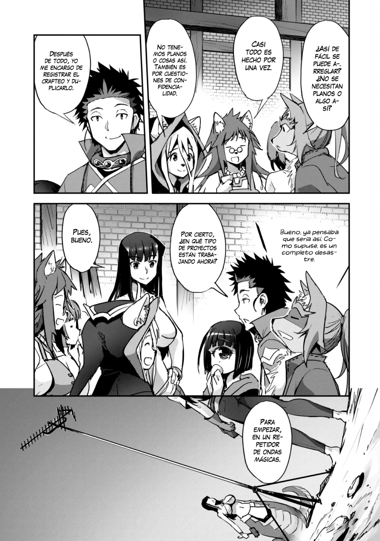 Goshujinsama to Yuku Isekai Survival! Capitulo 34 página 7