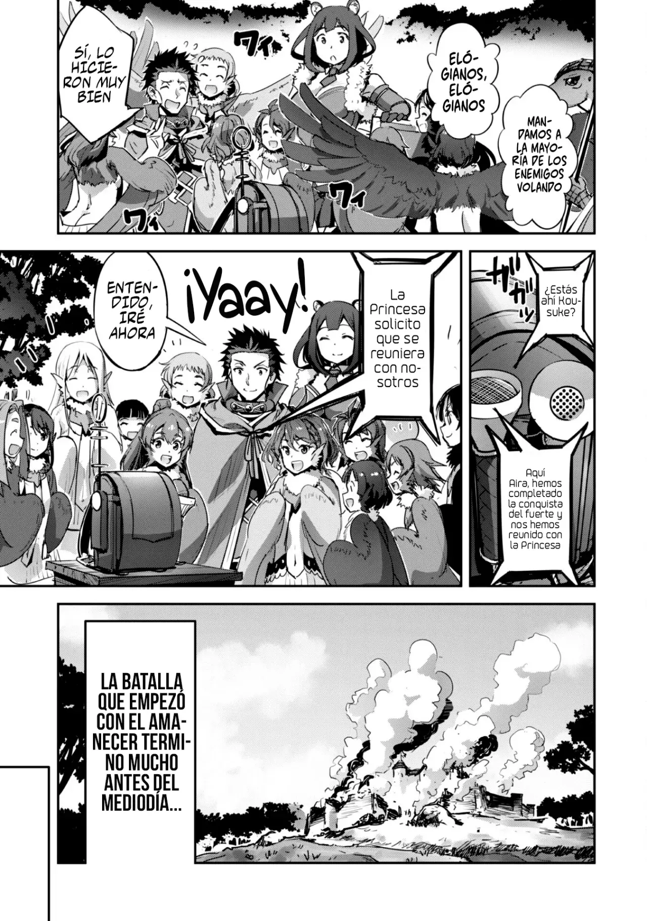 Goshujinsama to Yuku Isekai Survival! Capitulo 36 página 13