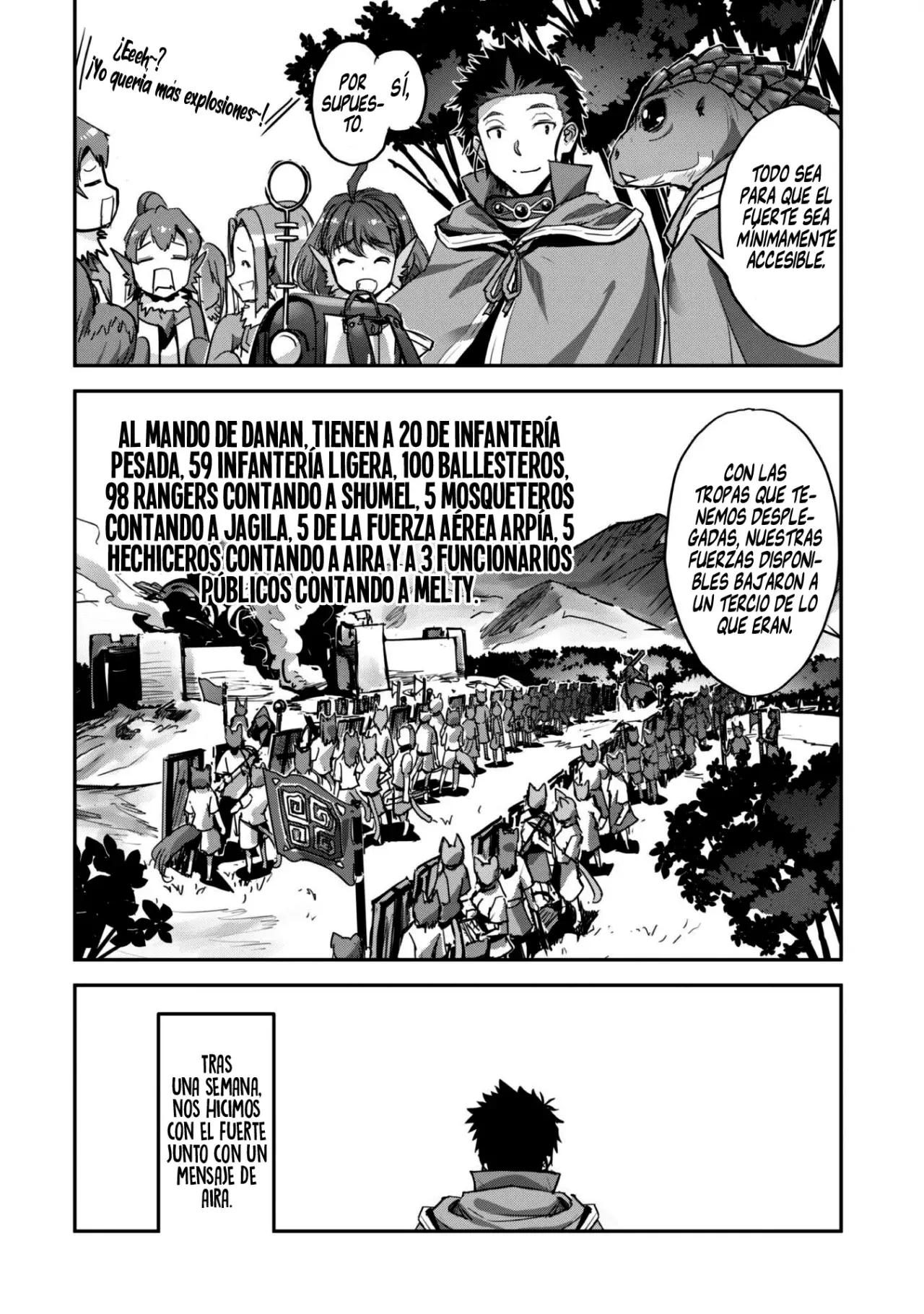 Goshujinsama to Yuku Isekai Survival! Capitulo 38 página 8