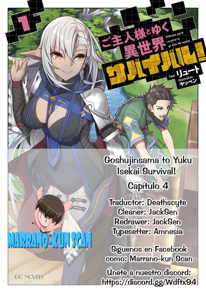 Goshujinsama to Yuku Isekai Survival! Capitulo 4 página 1