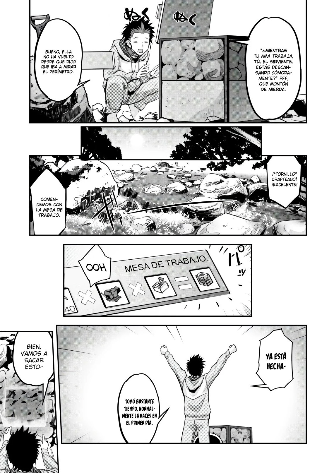 Goshujinsama to Yuku Isekai Survival! Capitulo 4 página 4