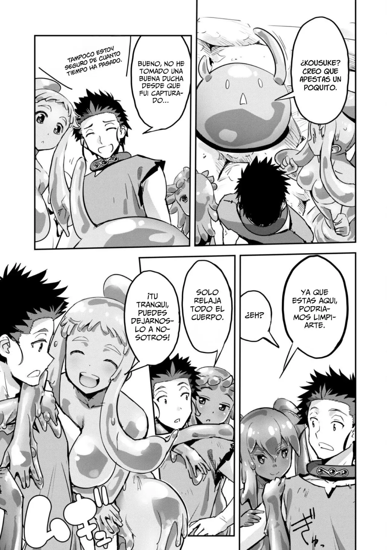Goshujinsama to Yuku Isekai Survival! Capitulo 44: limpiando el siempre sucio página 8