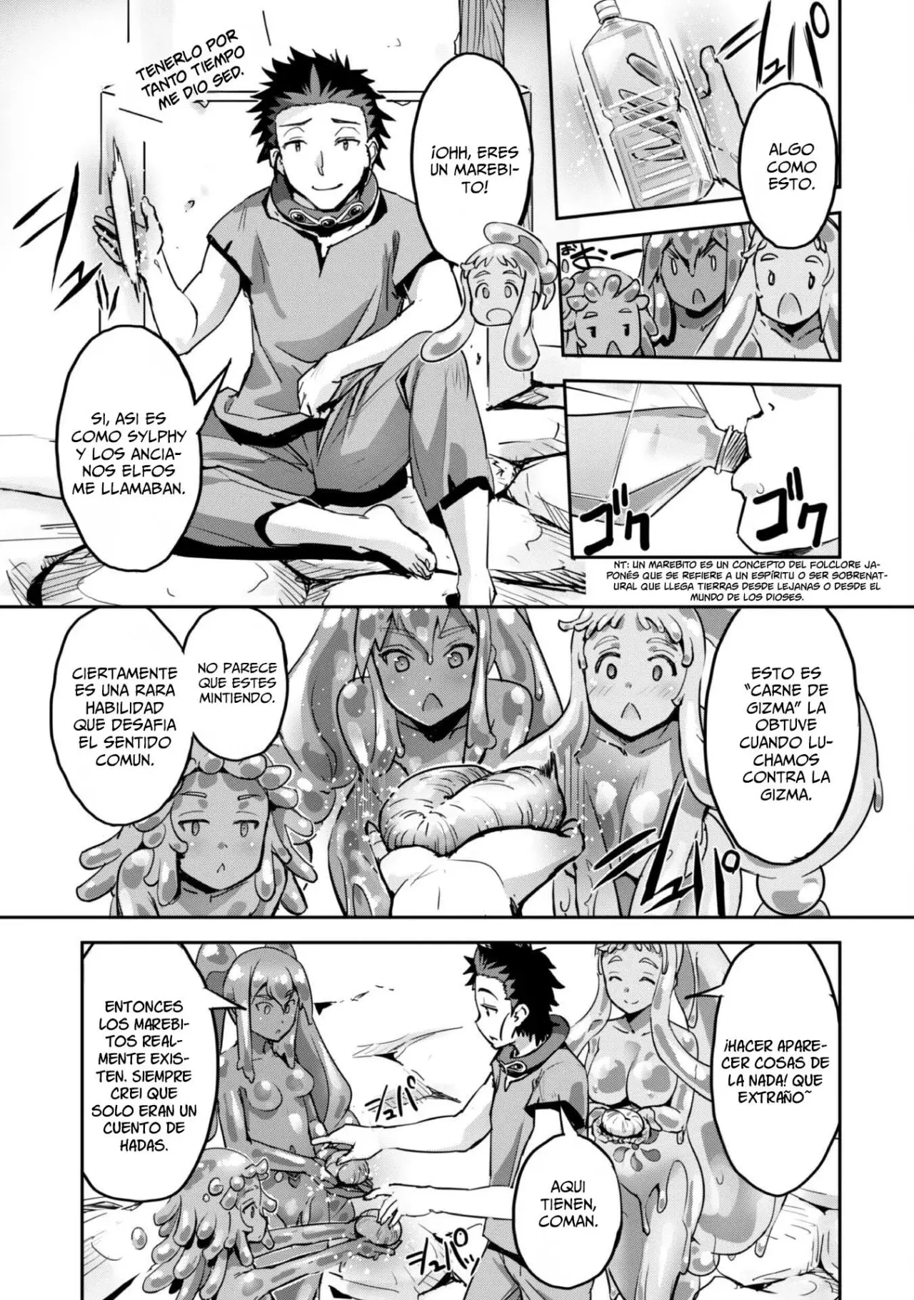 Goshujinsama to Yuku Isekai Survival! Capitulo 45: mucho texto página 10