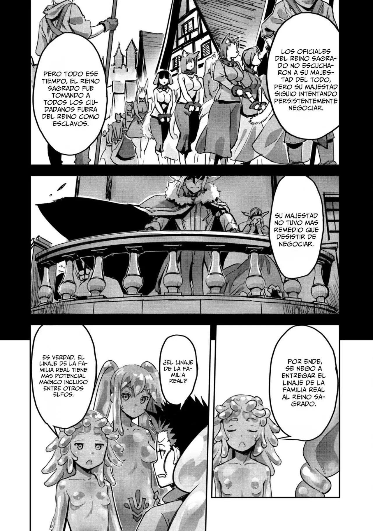 Goshujinsama to Yuku Isekai Survival! Capitulo 45: mucho texto página 19