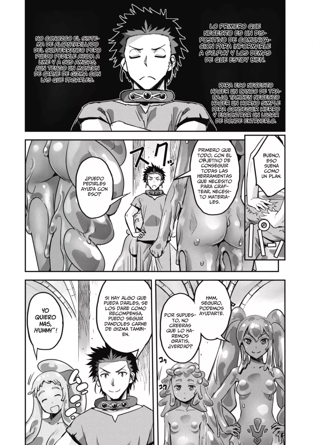 Goshujinsama to Yuku Isekai Survival! Capitulo 45: mucho texto página 27