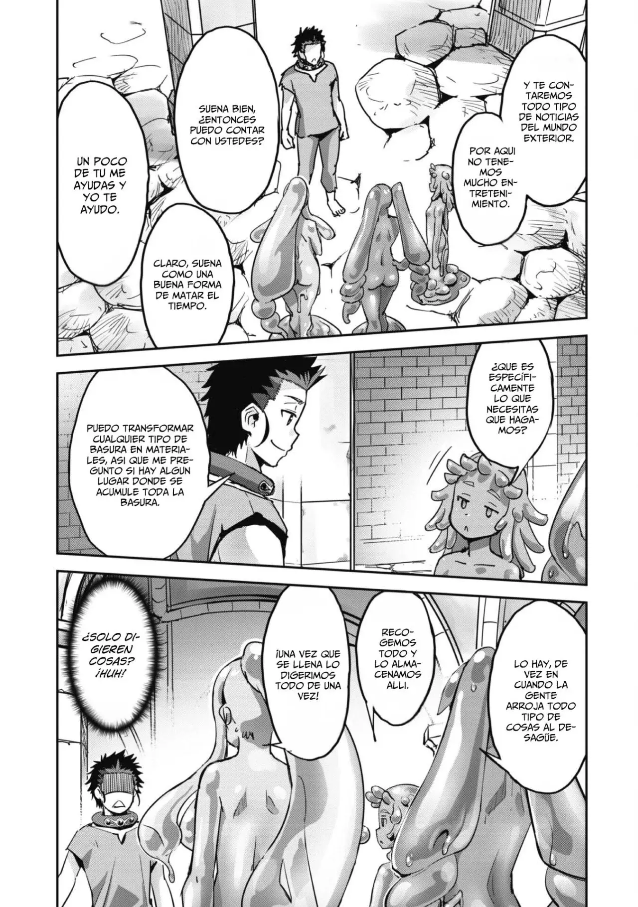 Goshujinsama to Yuku Isekai Survival! Capitulo 45: mucho texto página 28