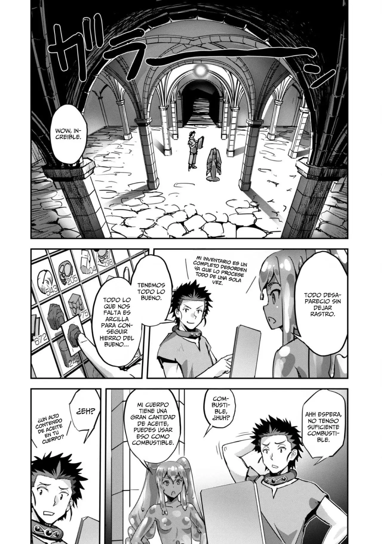 Goshujinsama to Yuku Isekai Survival! Capitulo 45: mucho texto página 35