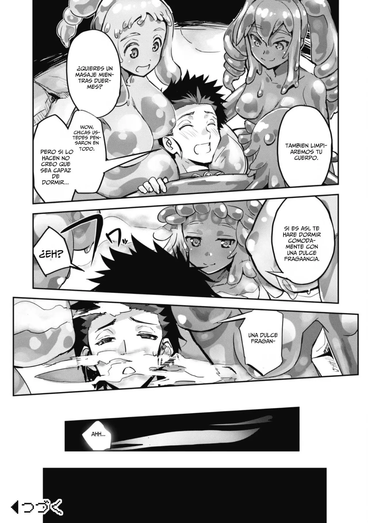 Goshujinsama to Yuku Isekai Survival! Capitulo 45: mucho texto página 38