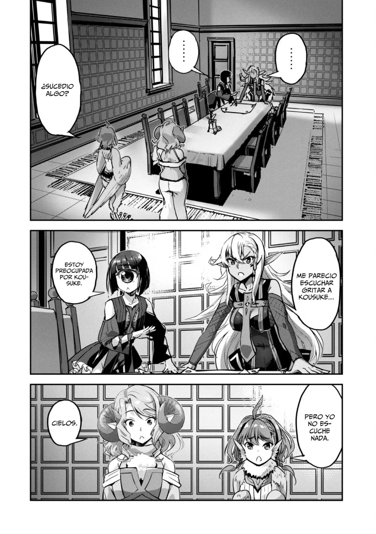 Goshujinsama to Yuku Isekai Survival! Capitulo 45: mucho texto página 5