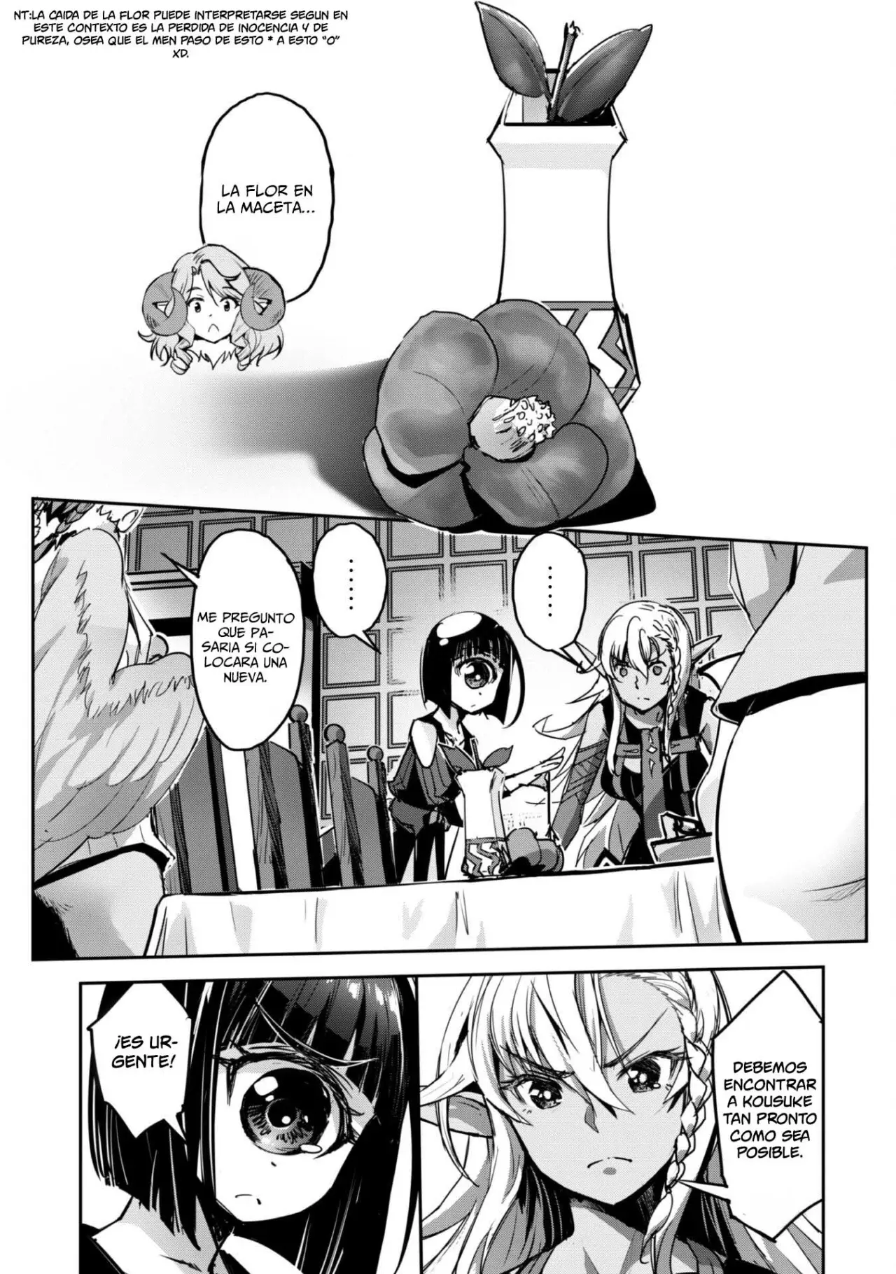 Goshujinsama to Yuku Isekai Survival! Capitulo 45: mucho texto página 6