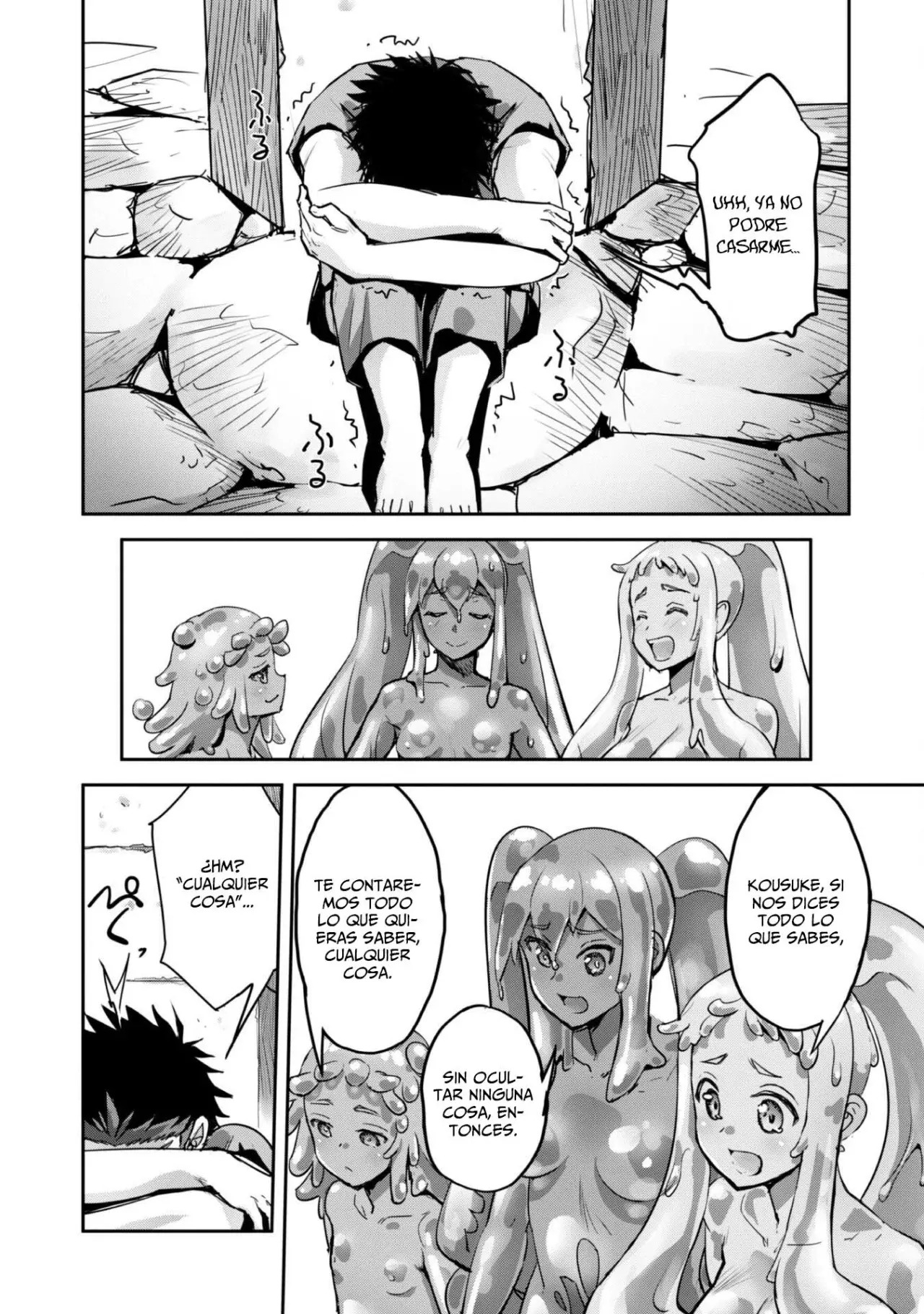 Goshujinsama to Yuku Isekai Survival! Capitulo 45: mucho texto página 8