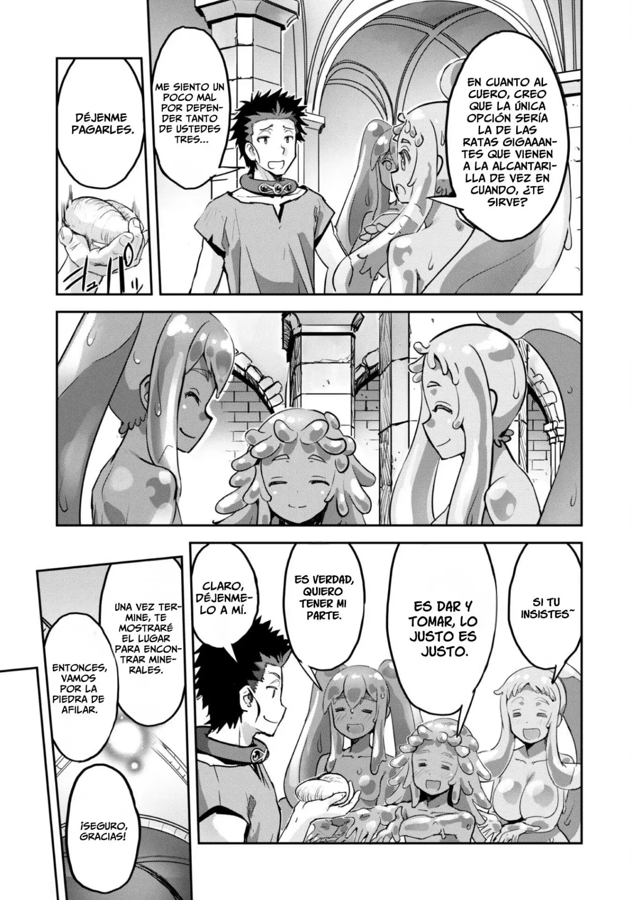 Goshujinsama to Yuku Isekai Survival! Capitulo 46: recolectando materiales página 14