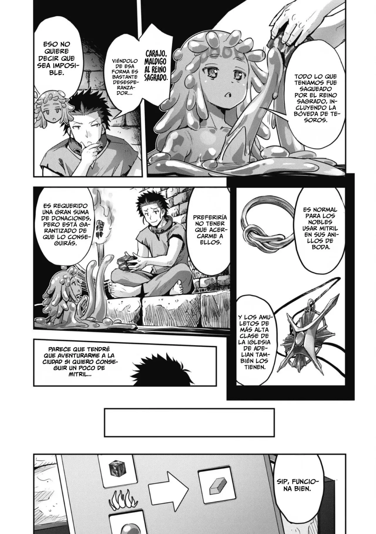 Goshujinsama to Yuku Isekai Survival! Capitulo 46: recolectando materiales página 18