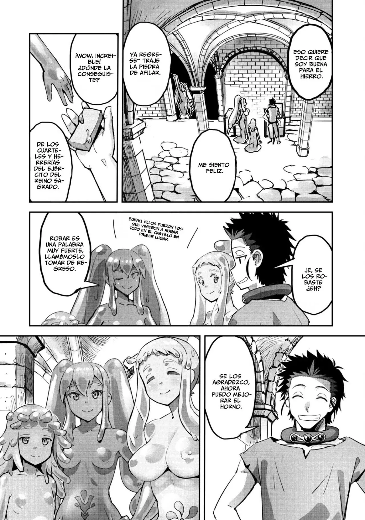 Goshujinsama to Yuku Isekai Survival! Capitulo 46: recolectando materiales página 19