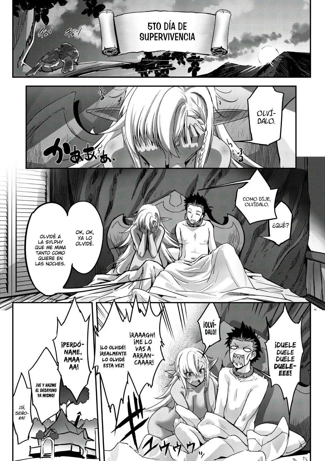 Goshujinsama to Yuku Isekai Survival! Capitulo 5 página 18