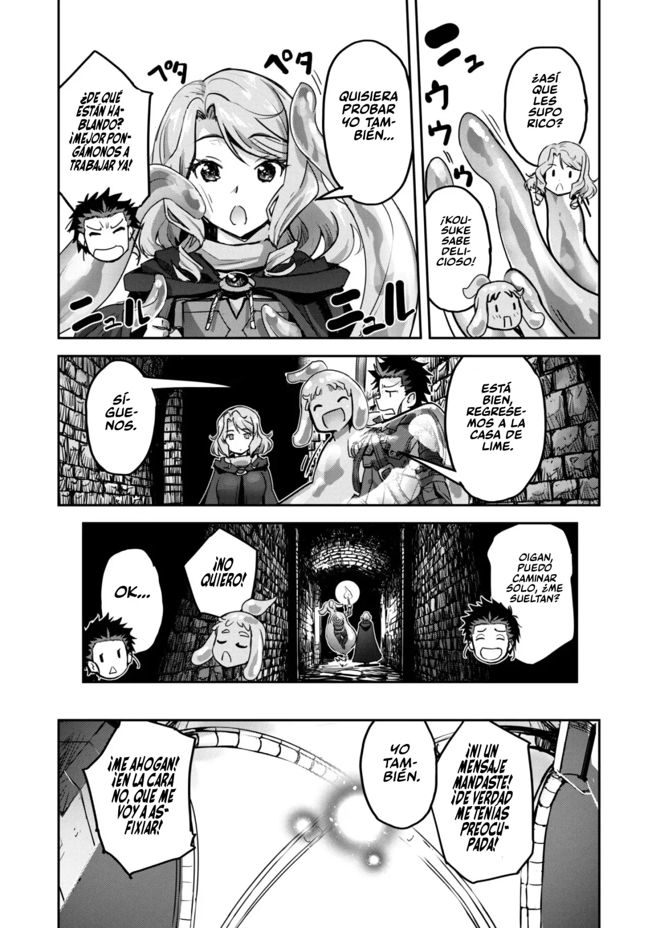 Goshujinsama to Yuku Isekai Survival! Capitulo 53 página 17