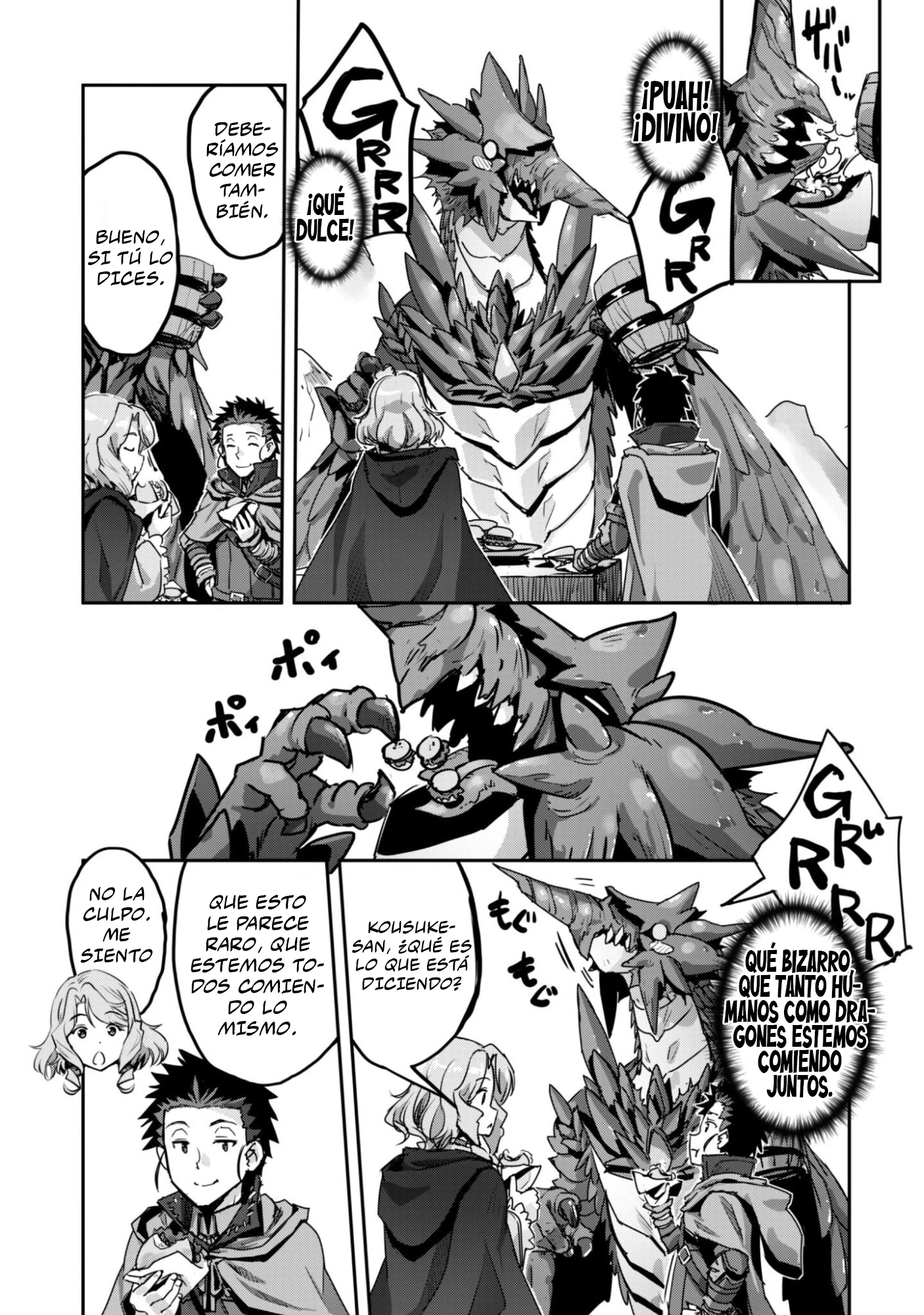 Goshujinsama to Yuku Isekai Survival! Capitulo 56 página 16