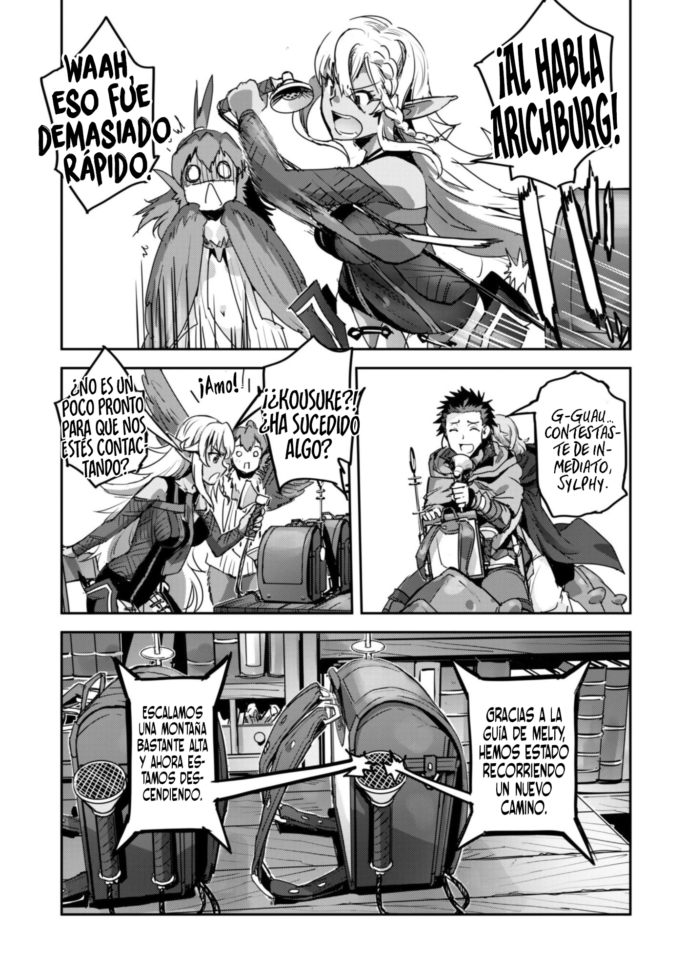 Goshujinsama to Yuku Isekai Survival! Capitulo 57 página 10