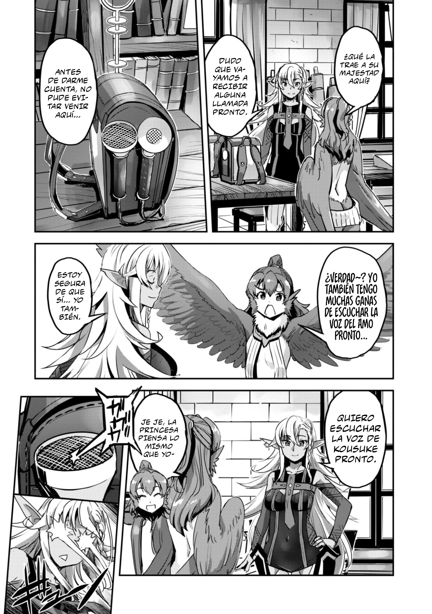 Goshujinsama to Yuku Isekai Survival! Capitulo 57 página 9