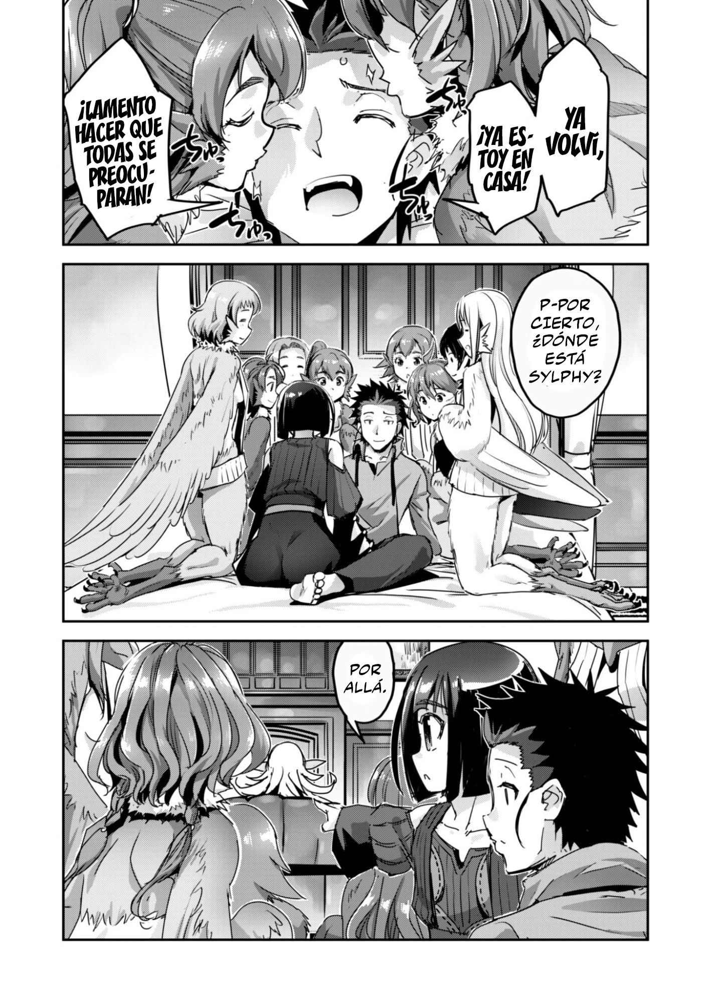 Goshujinsama to Yuku Isekai Survival! Capitulo 58 página 4
