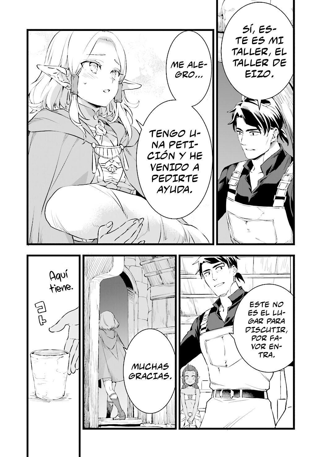 Kajiya de Hajimeru Isekai Slow Life Capitulo 18.2 página 9