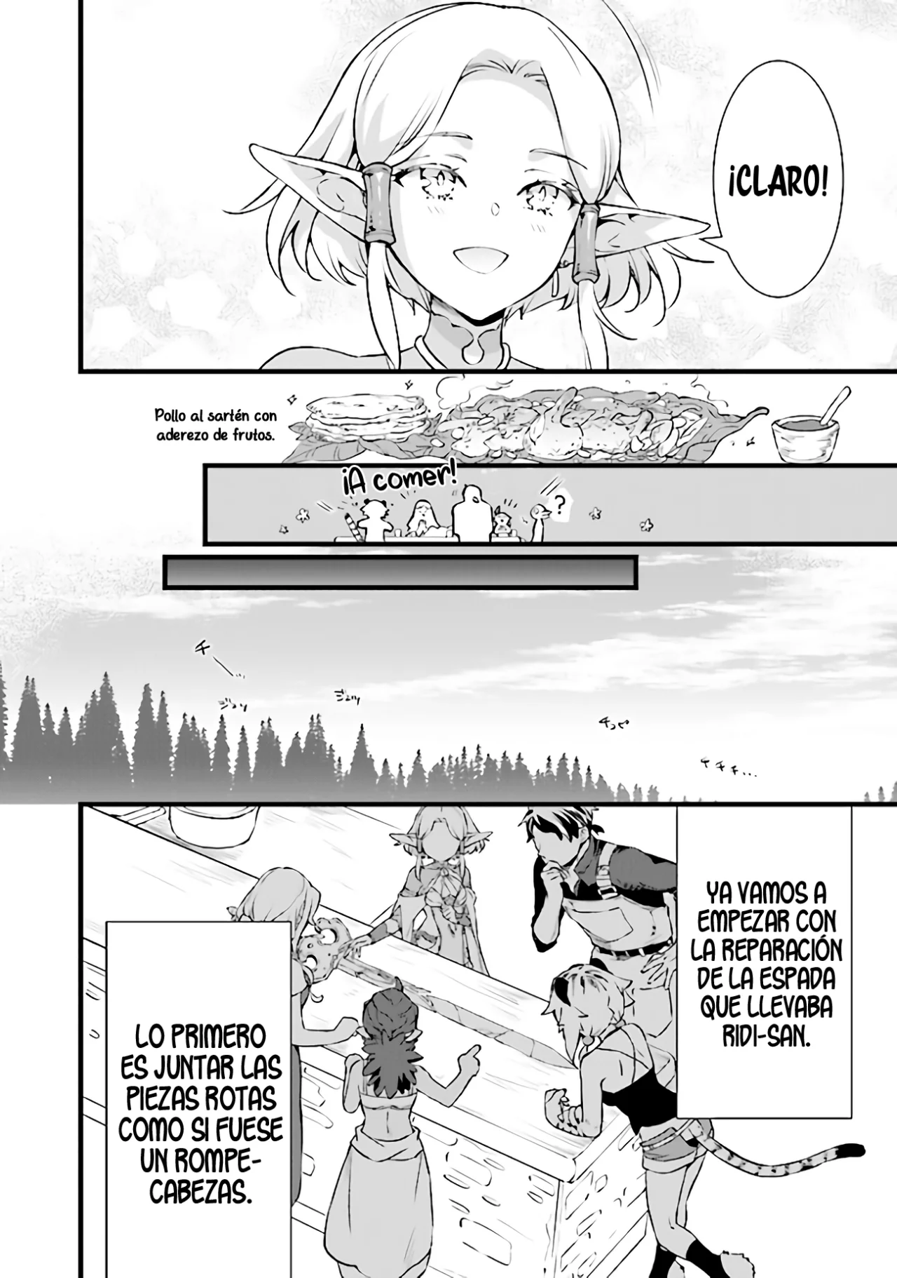 Kajiya de Hajimeru Isekai Slow Life Capitulo 19.1 página 14