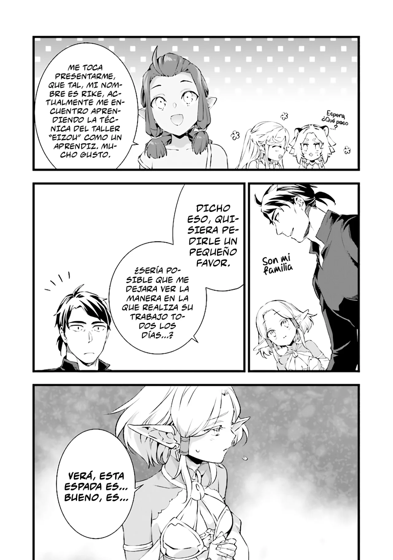 Kajiya de Hajimeru Isekai Slow Life Capitulo 19.1 página 5