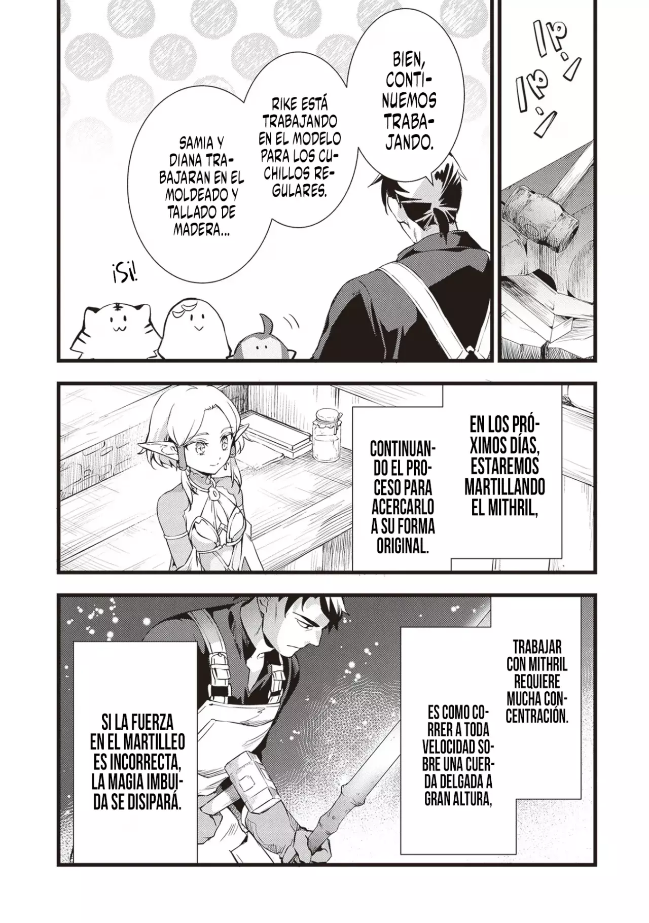 Kajiya de Hajimeru Isekai Slow Life Capitulo 20.2 página 3