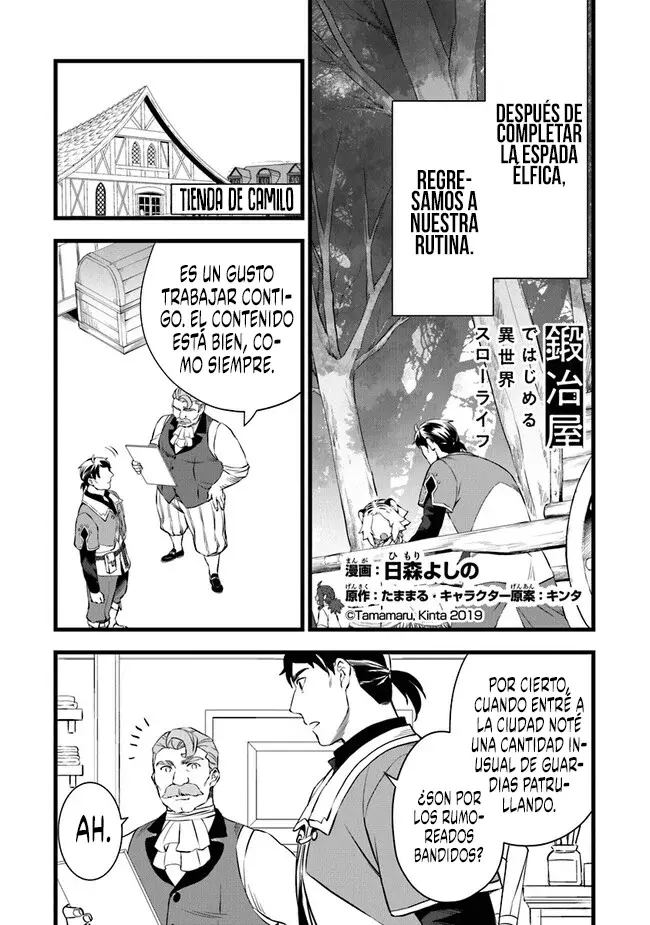Kajiya de Hajimeru Isekai Slow Life Capitulo 20.5 página 3