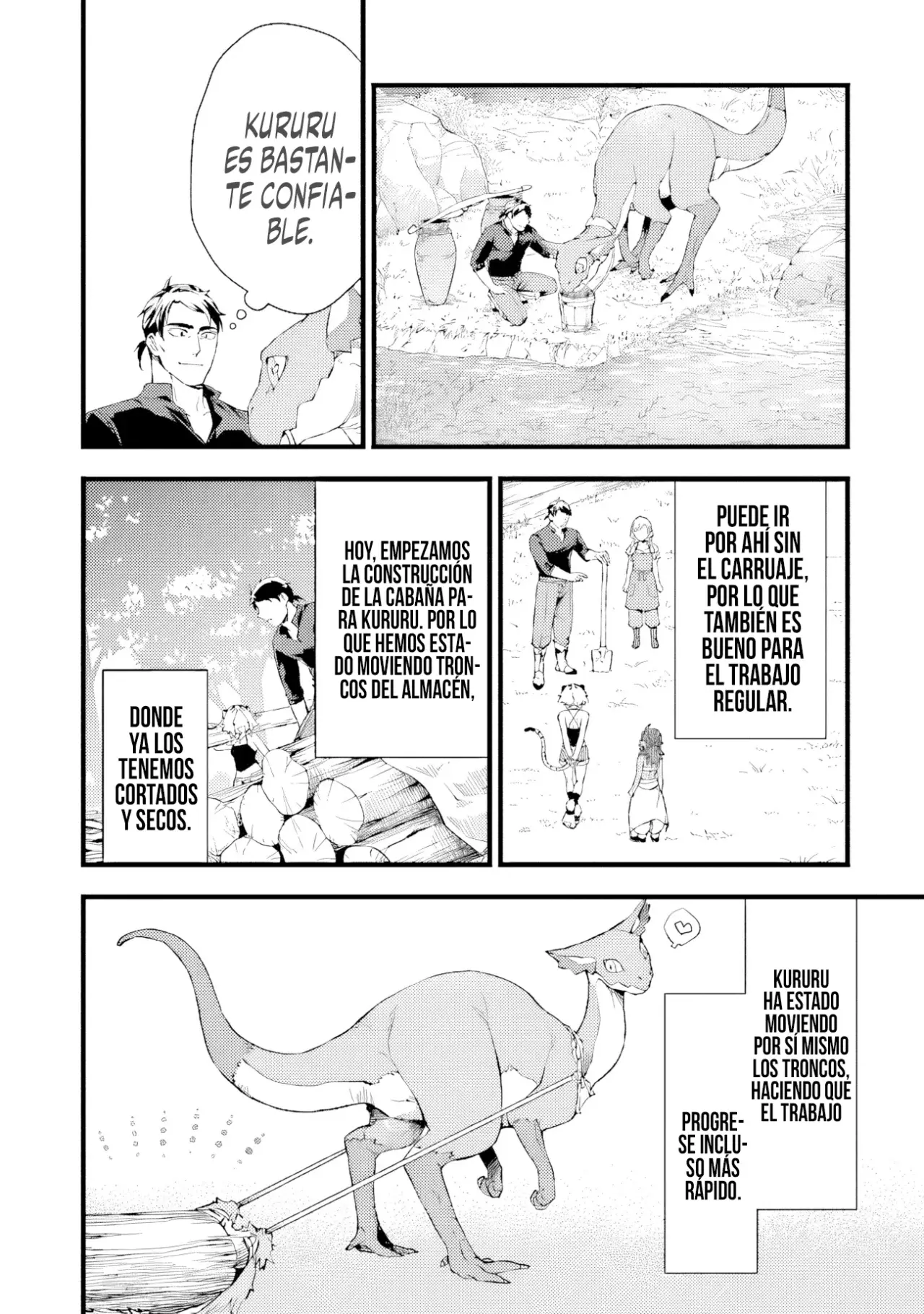 Kajiya de Hajimeru Isekai Slow Life Capitulo 21.2 página 3