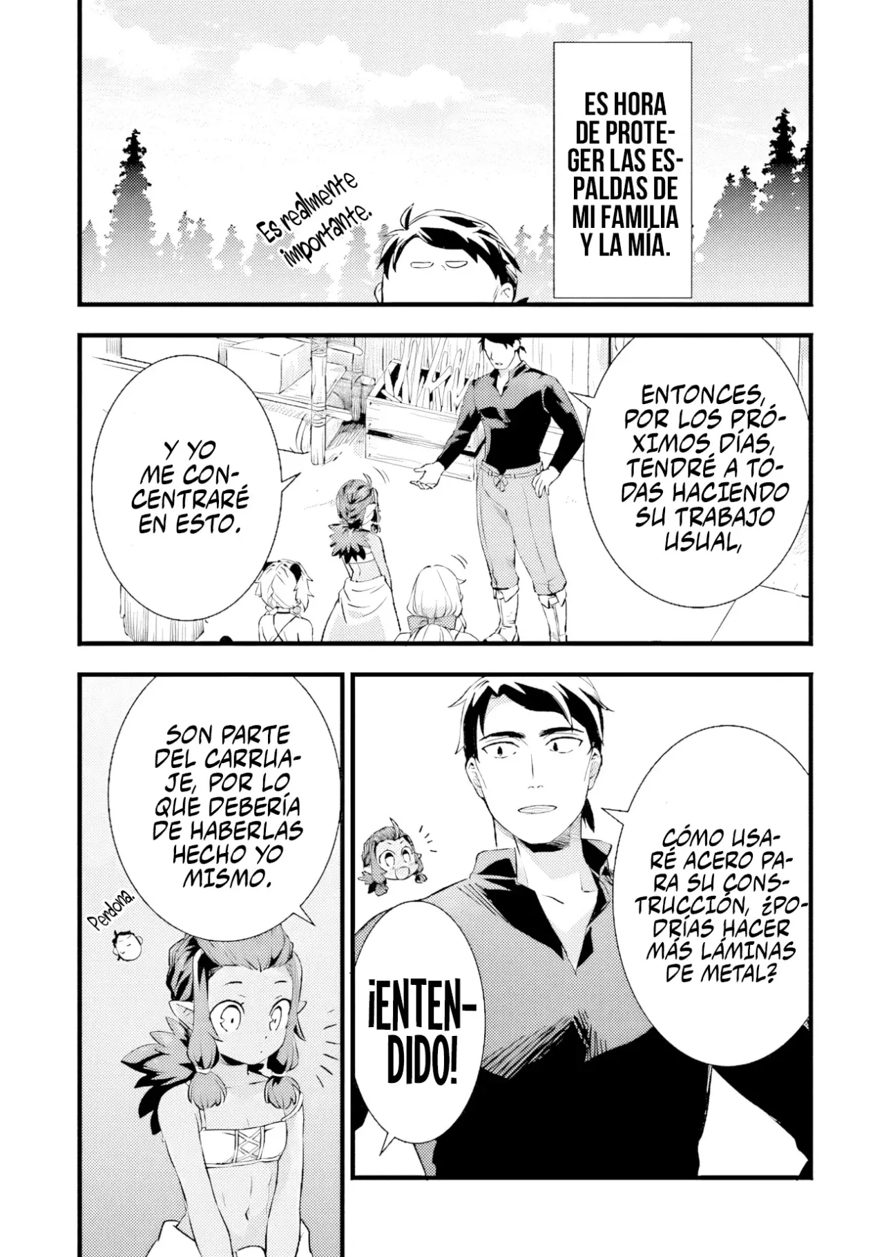 Kajiya de Hajimeru Isekai Slow Life Capitulo 21.2 página 9