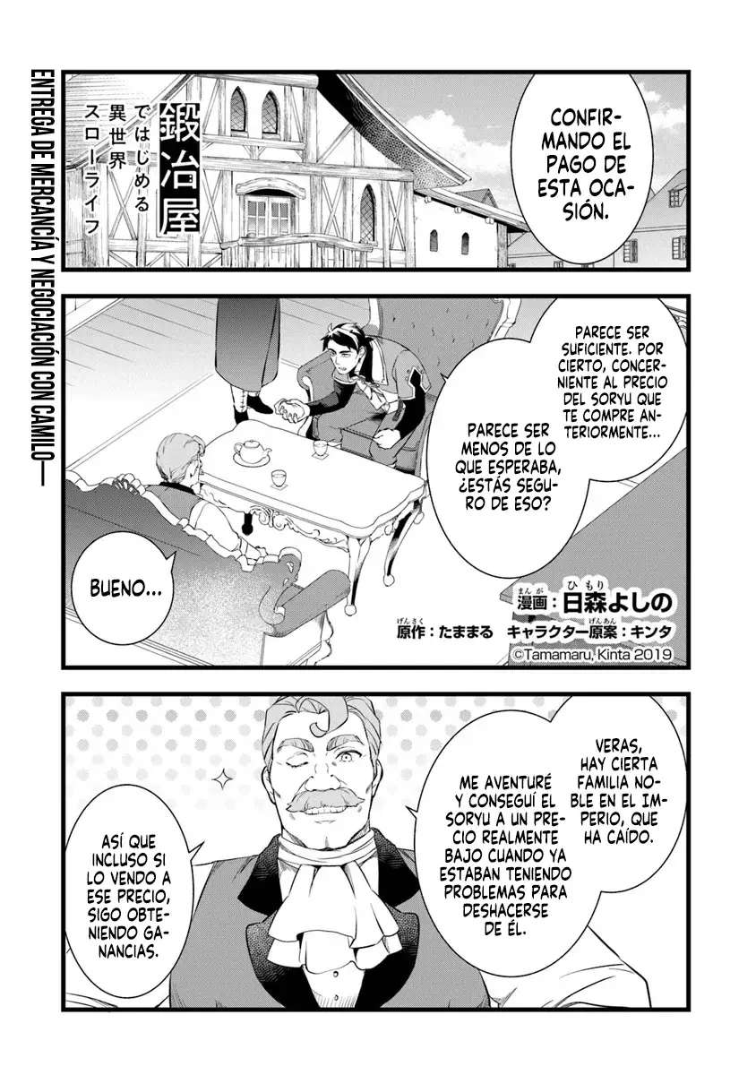 Kajiya de Hajimeru Isekai Slow Life Capitulo 22.1 página 3
