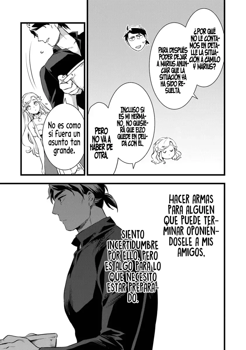 Kajiya de Hajimeru Isekai Slow Life Capitulo 22.2 página 10